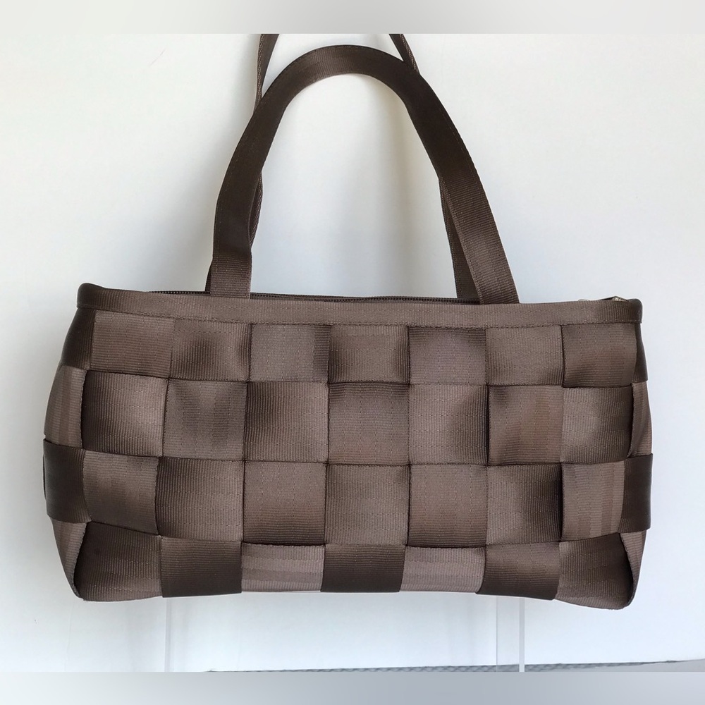 HARVEY'S The Original Seatbelt Bag Medium Tote Purse Handbag Double Top Handles